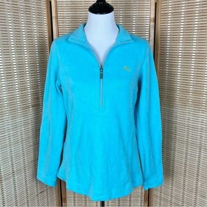 Tommy Bahama Aqua Pullover Quarter Zip Unisex
